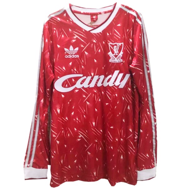 Trikot Liverpool Heim ML Retro 1989 1991 Rote
